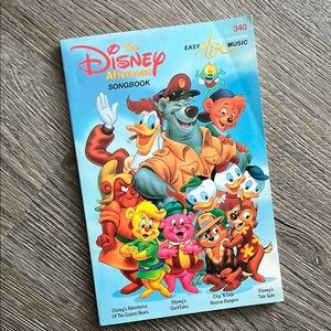 VINTAGE The Disney Afternoon Songbook EASY ABC MUSIC 🎶 for all keyboards!